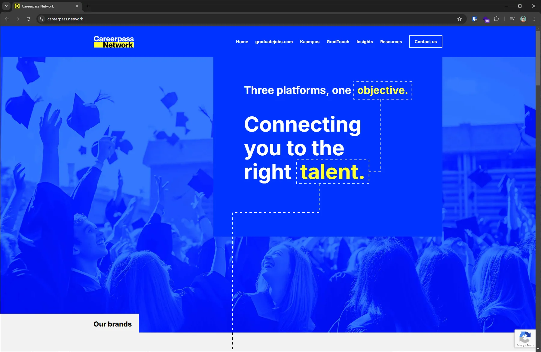 Careerpass Network website